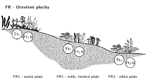 Stanovištní okruhy 3 Stanovištní okruh Otevřené plochy