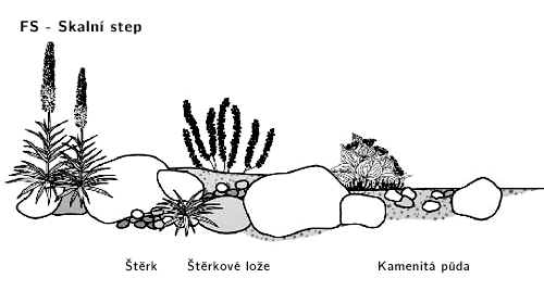 Stanovištní okruhy 4 Stanovištní okruh Skalní step