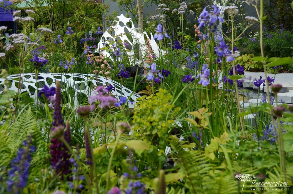 RHS Chelsea Flower Show 2019 30 The Manchester Garden, Exterior Architecture